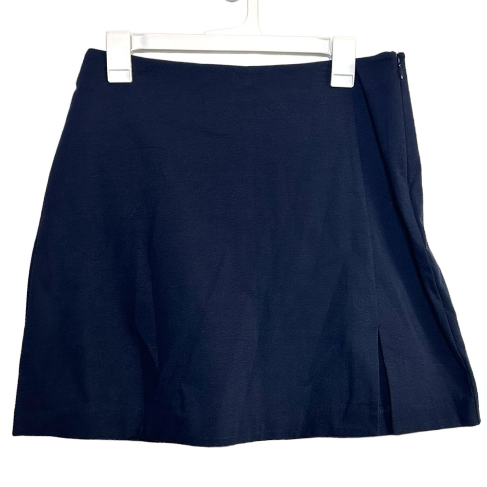 Boden Navy Blue Cotton Mini Skirt Size 10 new with tags